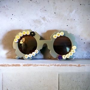Young wild and three custom kids sunglasses